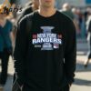 New York Rangers Fanatics Branded 2024 Presidents Trophy T shirt 3 Long Sleeve Shirt