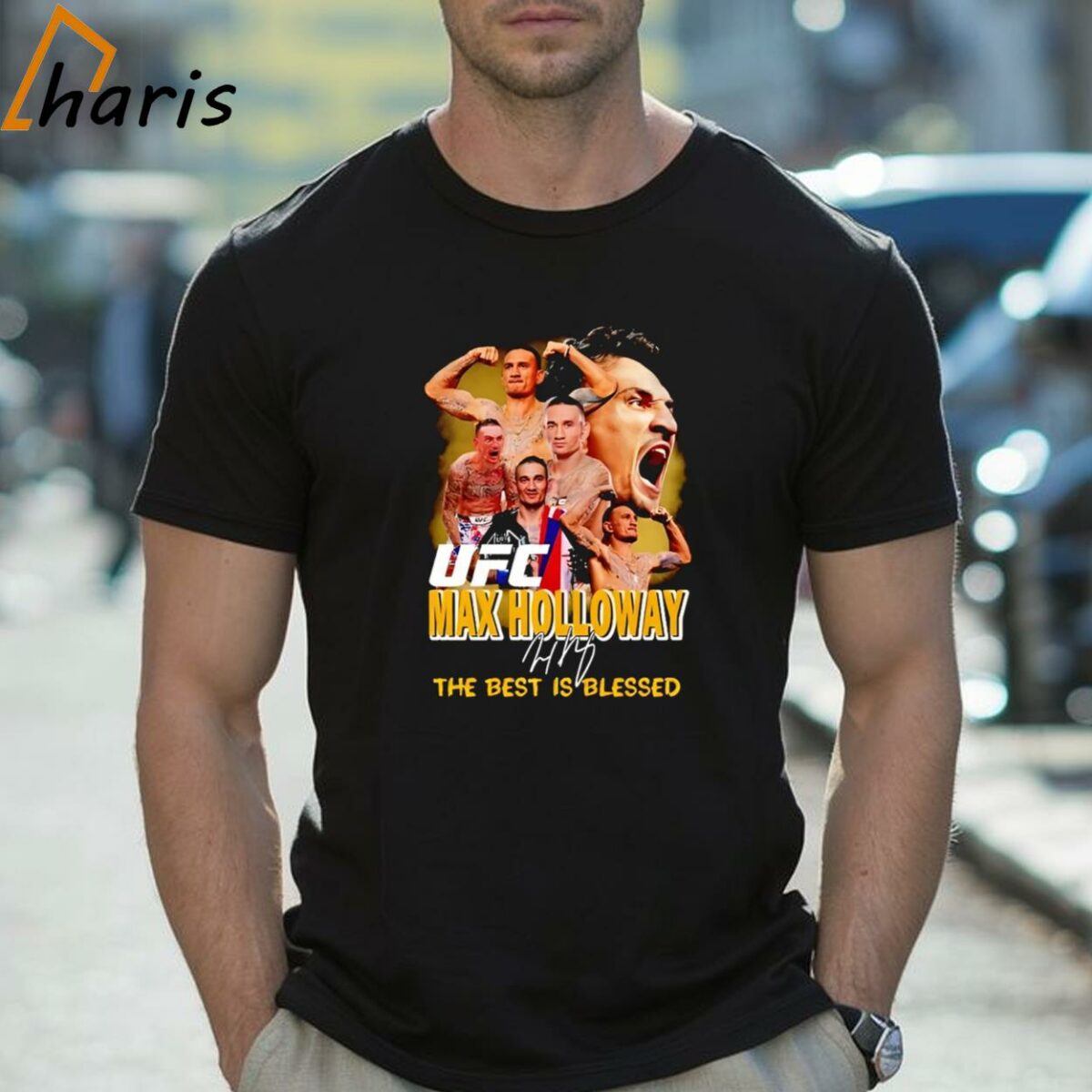 Nice UFC Max Holloway The Best Is Blessed Shirt 2 Shirt