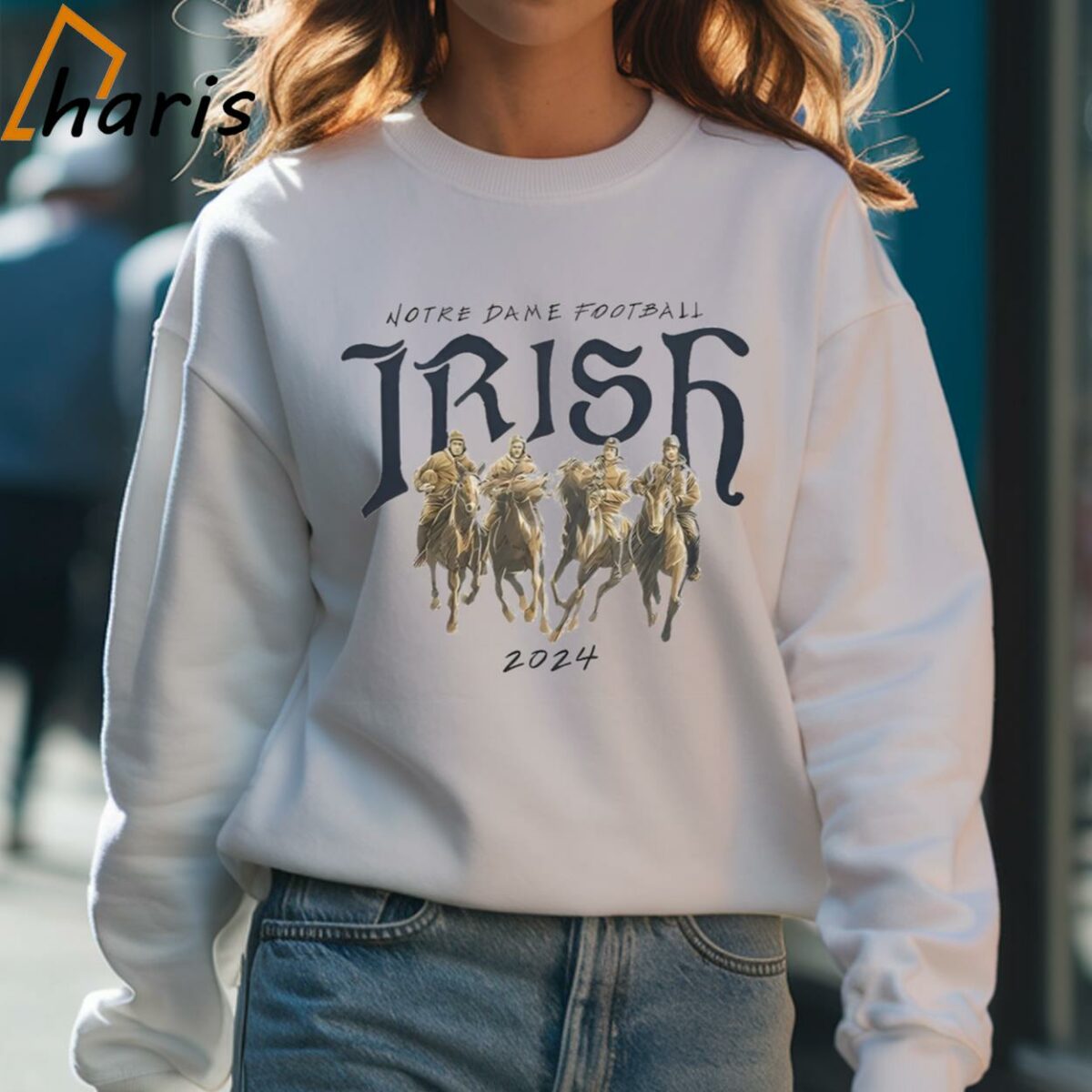 Notre Dame Irish Football 2024 Shirt 4 Sweatshirt