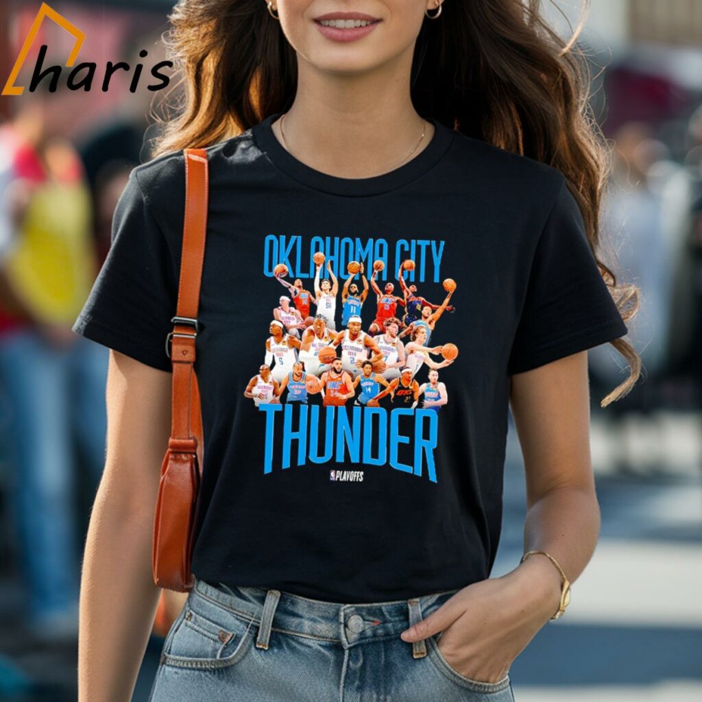 OKC Thunder Basketball Team 2024 Shirt