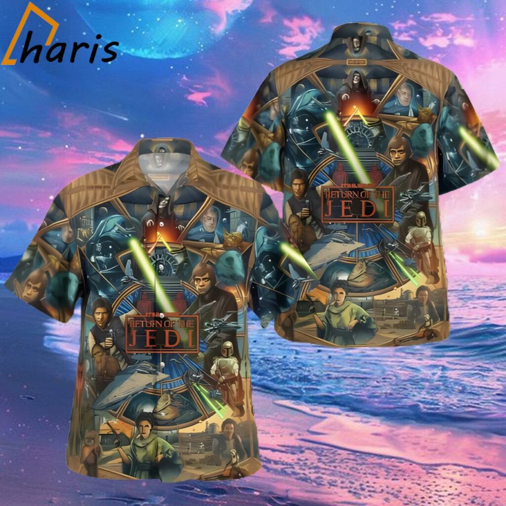 Of The Jedi Star Wars Movie 2024 Anniversary Hawaiian Shirt