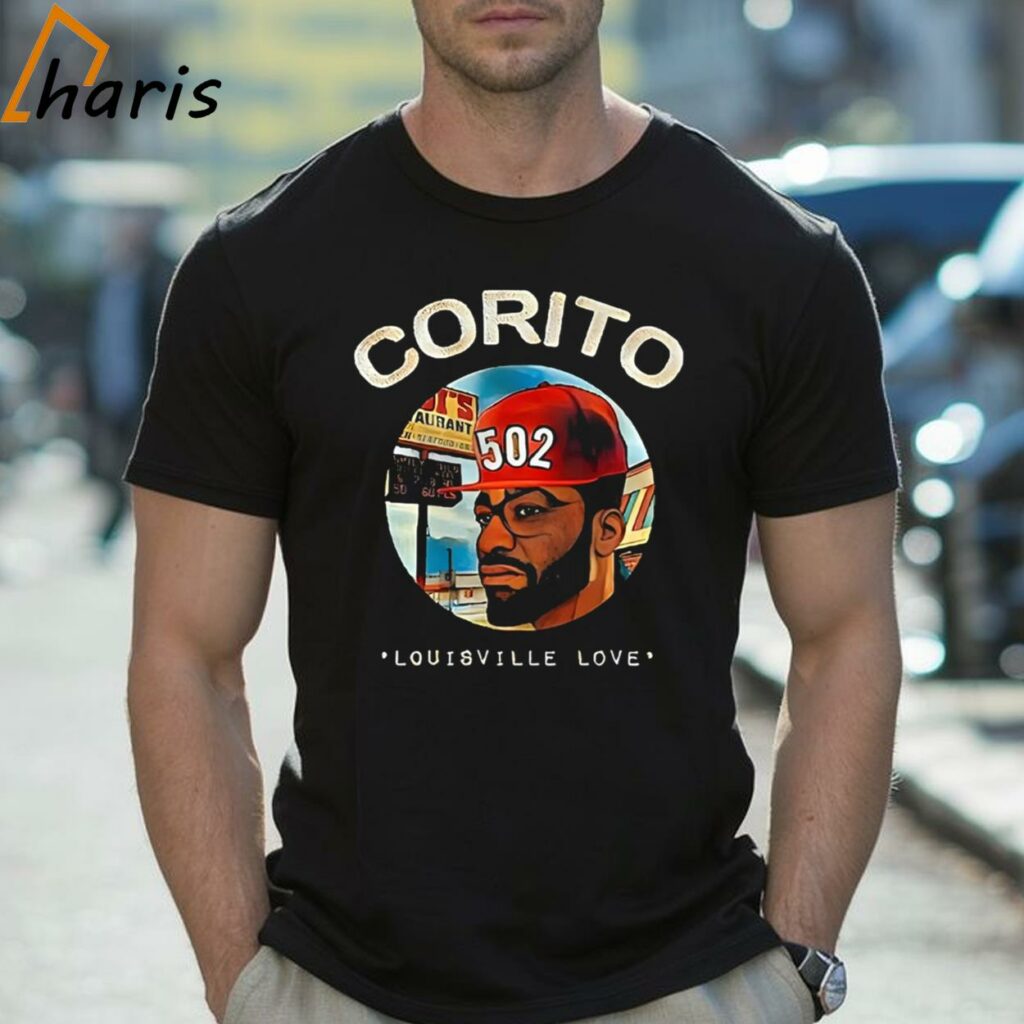 Official Corito Louisville Love T-shirt