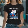 Oklahoma City Thunder Snoopy Watching Tv Cant Talk Now My Tar Heels Are Playing Shirt 2 Shirt