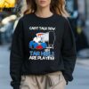 Oklahoma City Thunder Snoopy Watching Tv Cant Talk Now My Tar Heels Are Playing Shirt 3 Sweatshirt