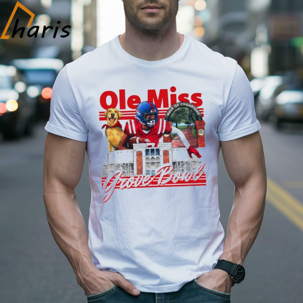 Ole Miss Grove Bowl 2024 Ole Miss Rebels Football Shirt