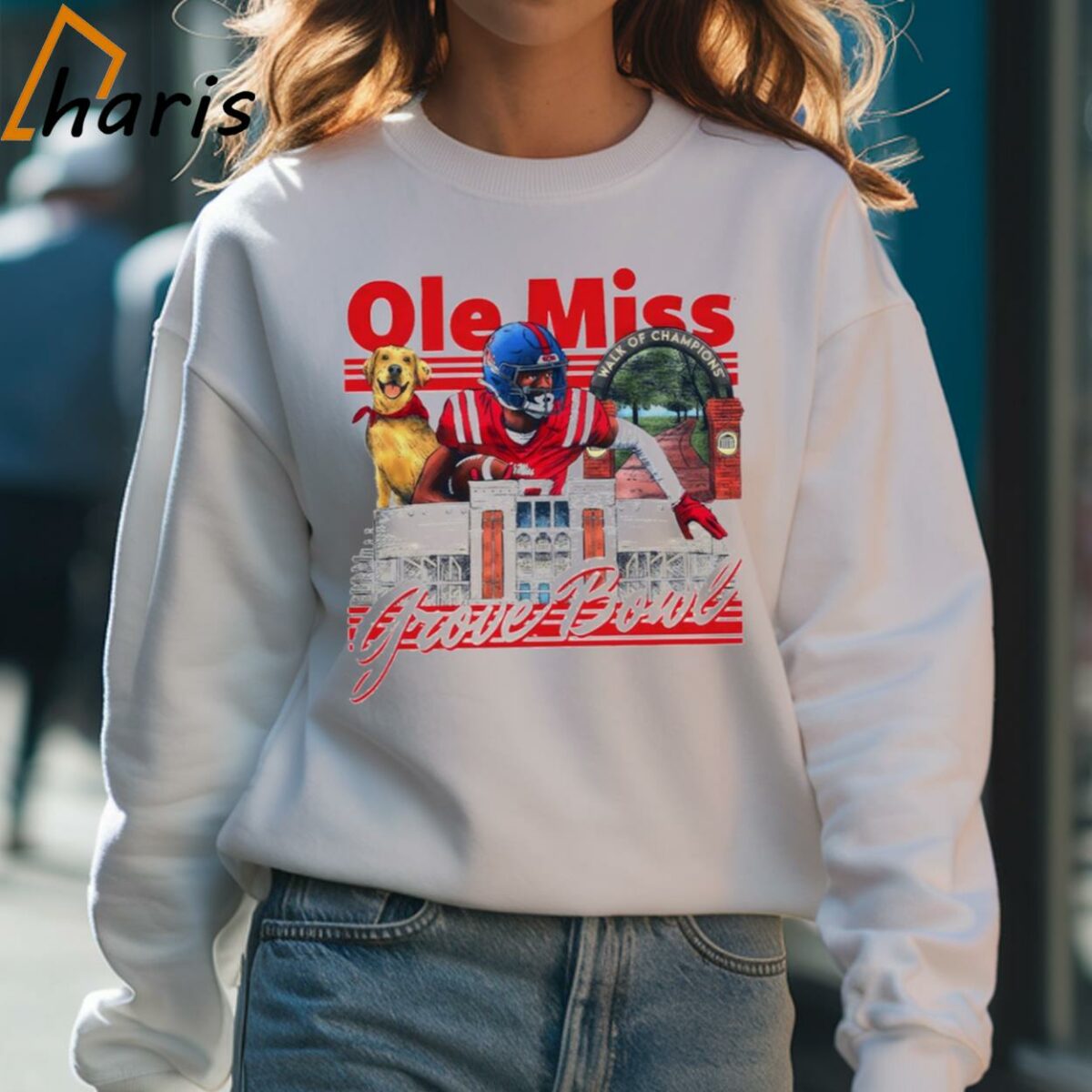 Ole Miss Grove Bowl 2024 Ole Miss Rebels Football Shirt 4 Sweatshirt