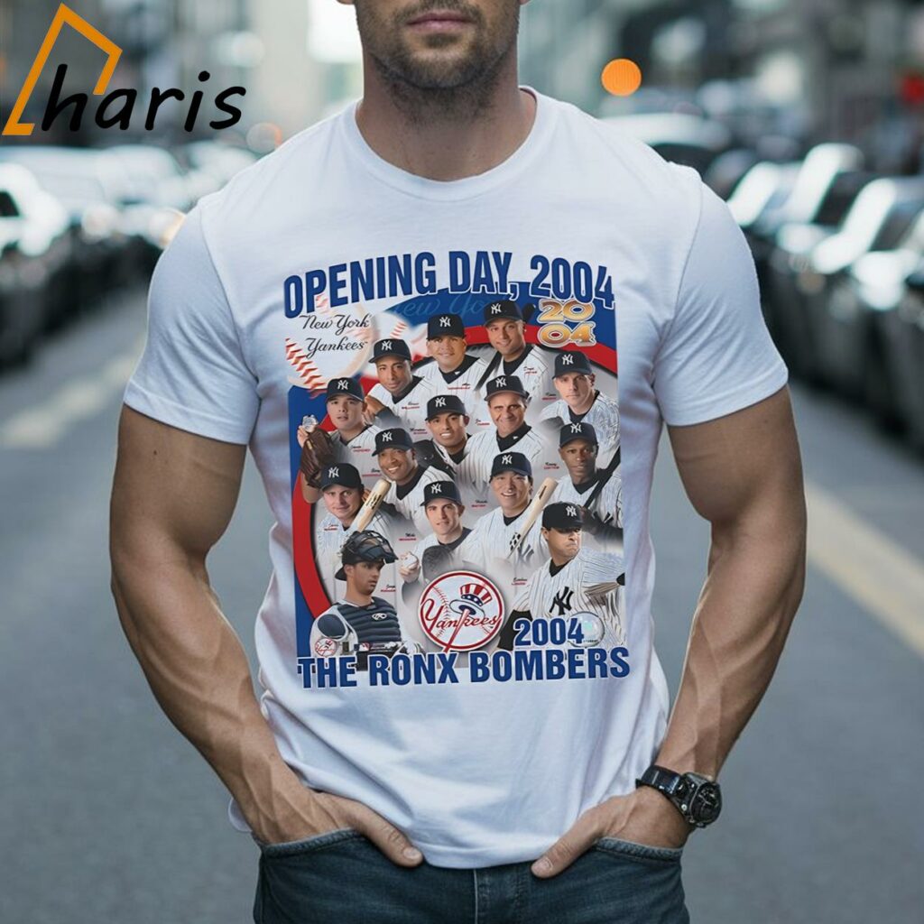 Opening Day 2004 New York Yankees The Ronx Bombers Shirt