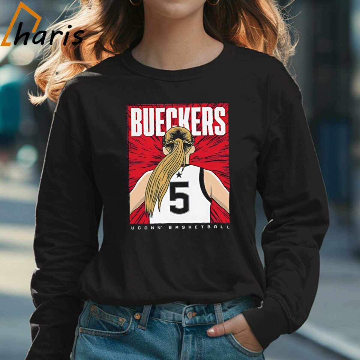 Paige Bueckers UCONN Basketball T shirt 3 Long sleeve shirt
