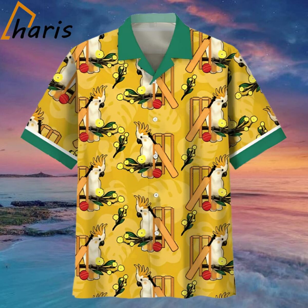 Parot Cricket Hawaiian Shirt 1 1