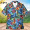 Parrot In Tropical Green Leaves Hawaiian Shirt 2 3