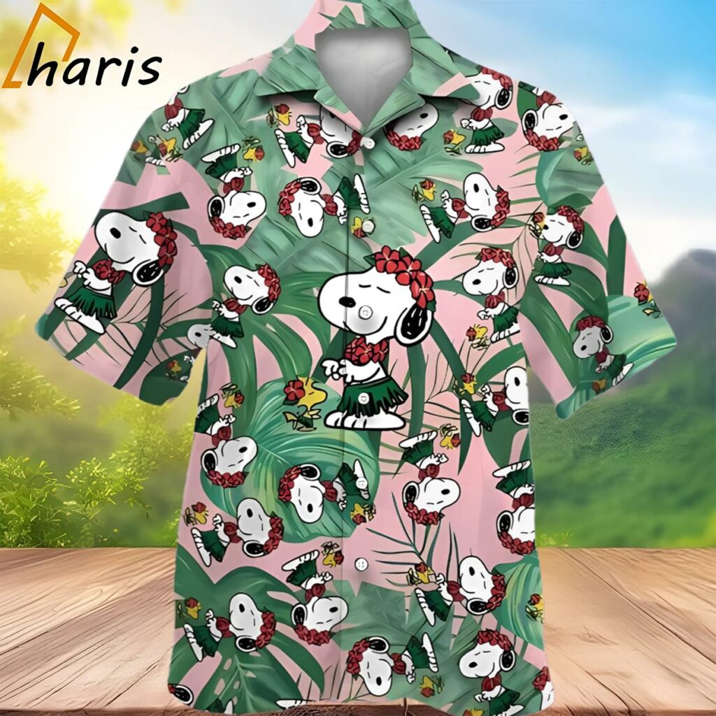 Peanuts Character Snoopy Cute Hawaiian Shirt