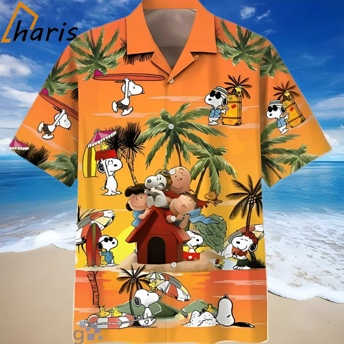 Peanuts Charlie Brown And Snoopy Hawaiian Shirt 1 1