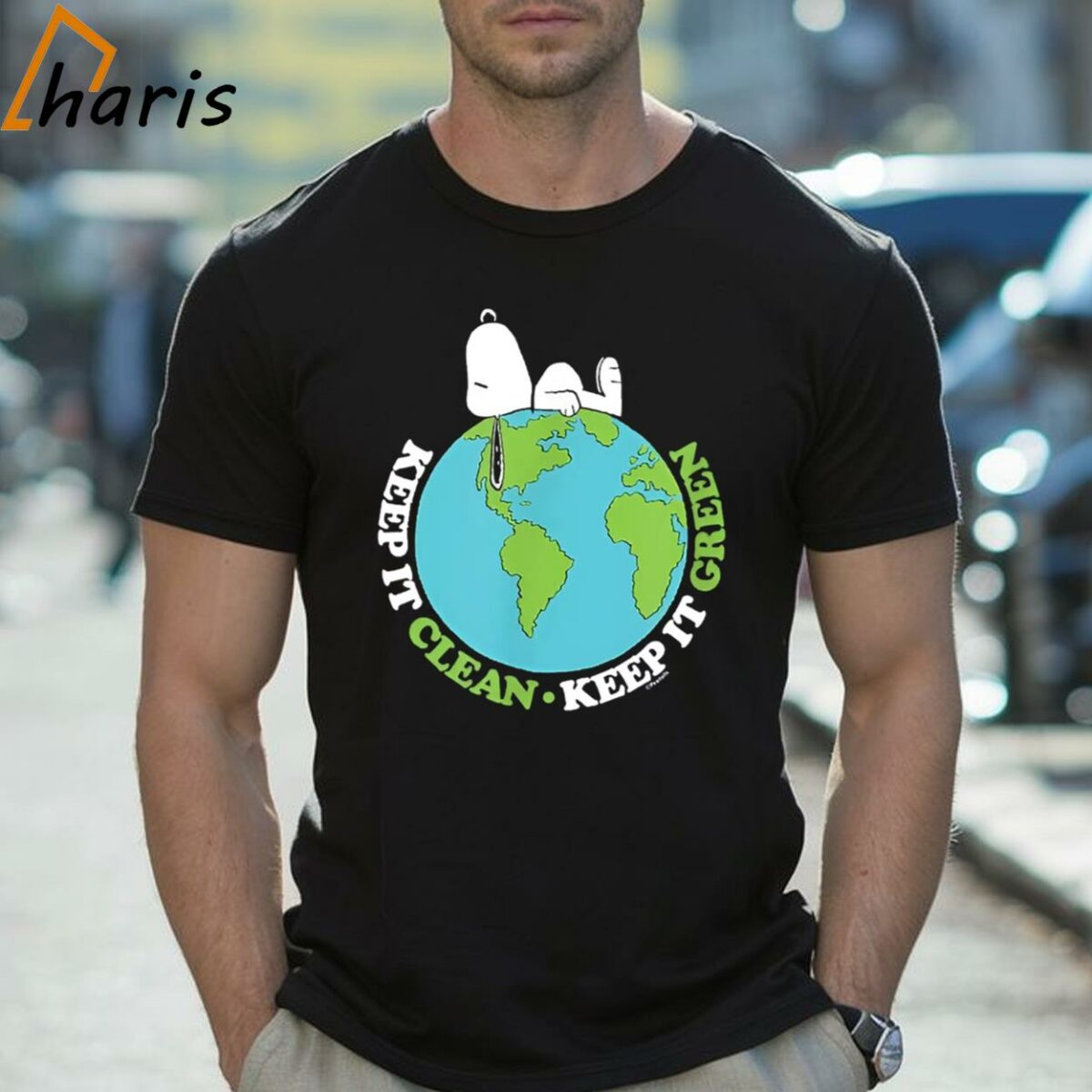 Peanuts Earth Day Snoopy Keep It Clean Keep It Green T shirt 2 Shirt