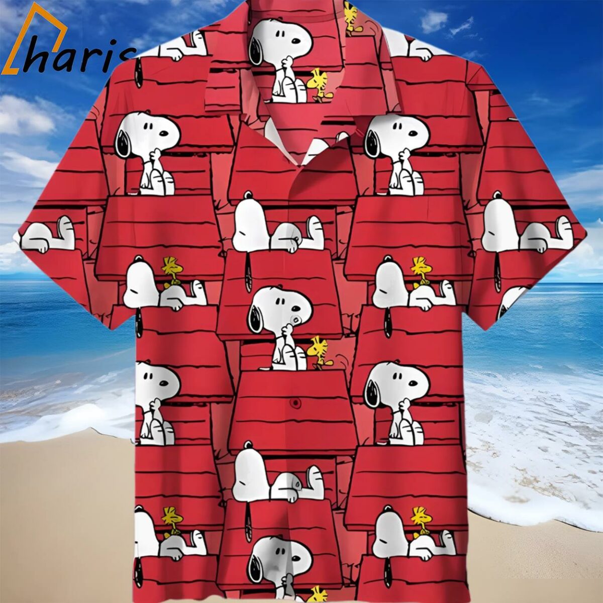 Peanuts Snoopy Cartoons Summer Hawaiian Shirt 1 1