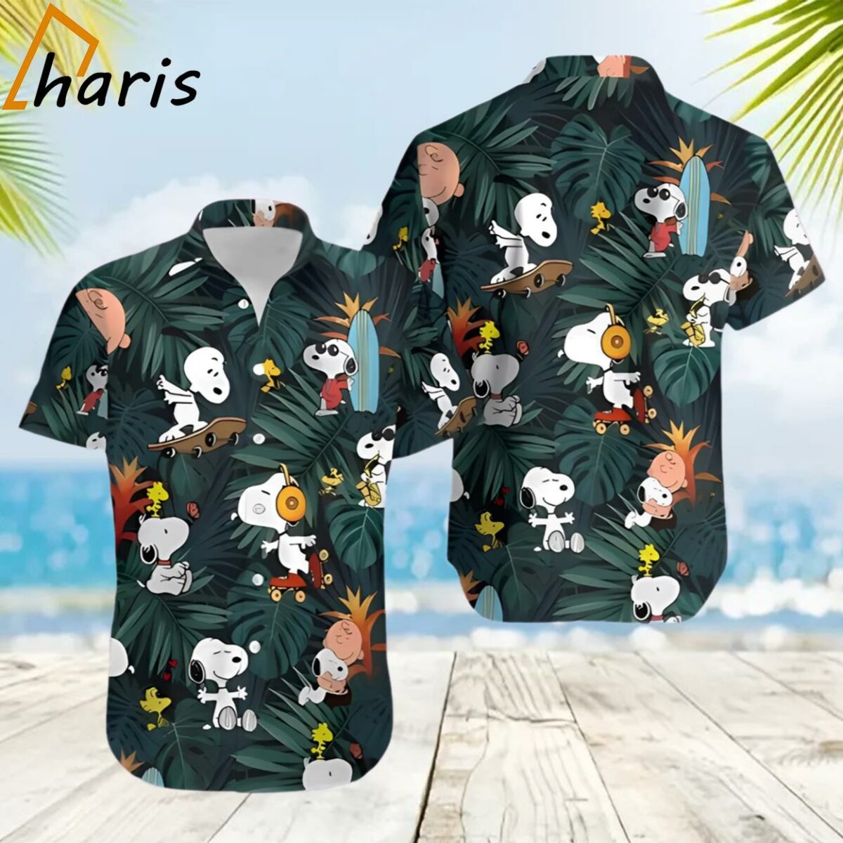 Peanuts Snoopy Summer Time Hawaiian Shirt 2 2