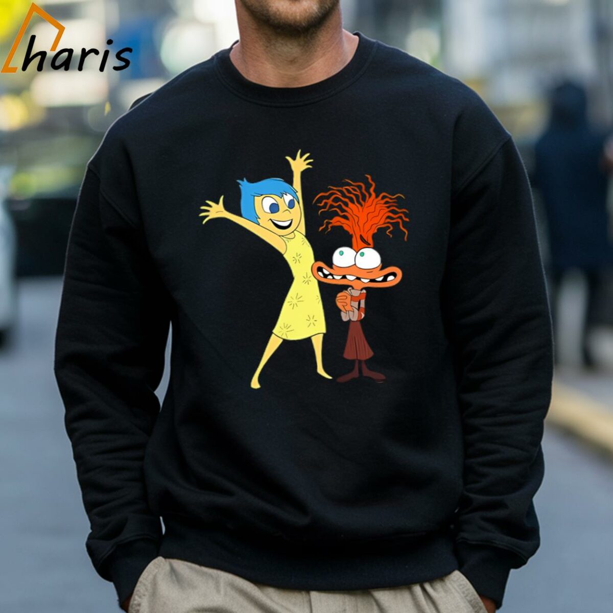 Pixars Inside Out 2 Anxiety T shirt 4 Sweatshirt