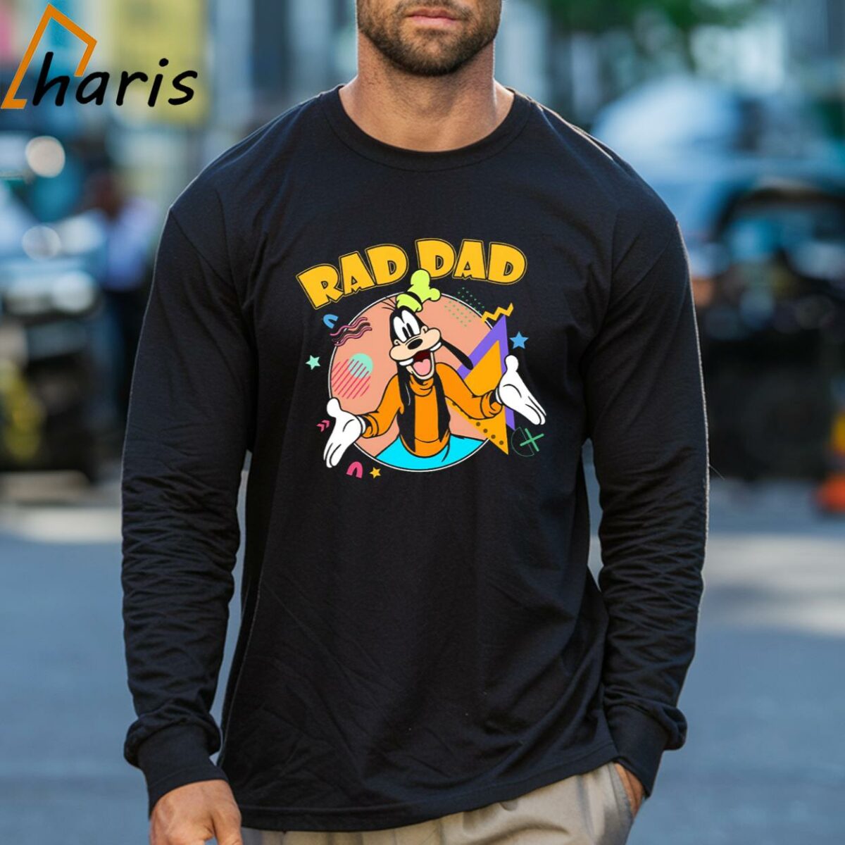 Rad Dad Goofy Funny Dad T shirts 3 Long sleeve shirt