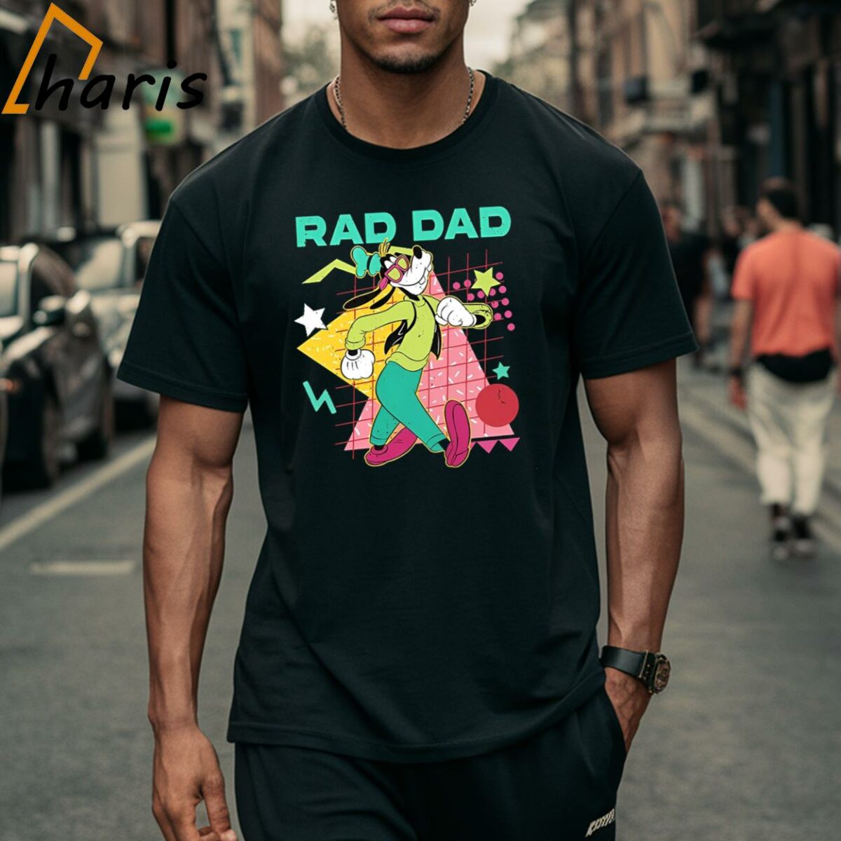 Retro 90s Goofy Rad Dad Disney Father's Day Shirt