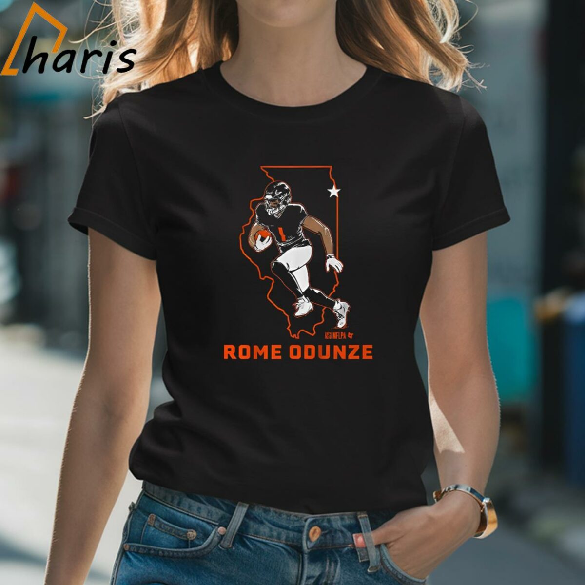 Rome Odunze State Star T shirt 2 Shirt