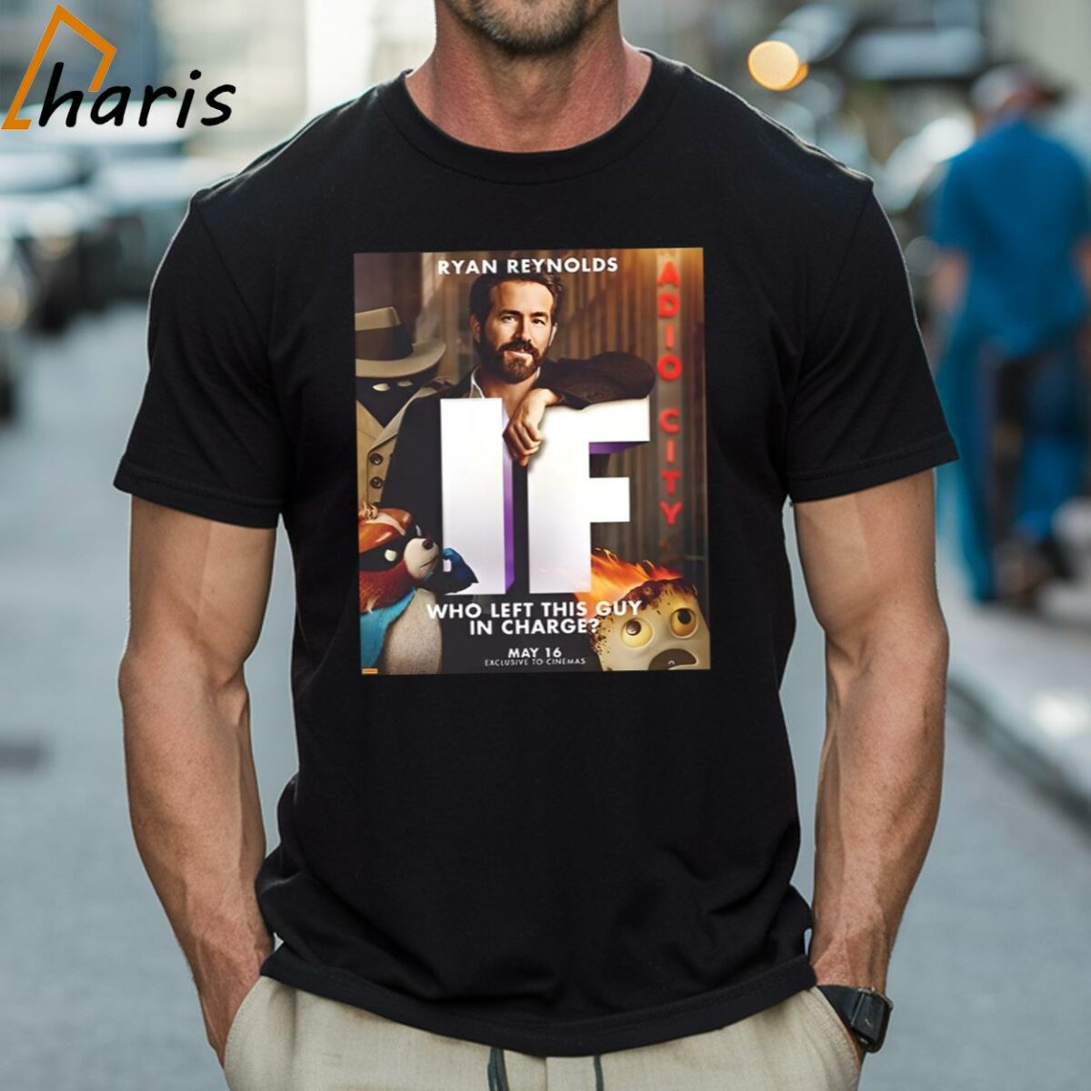 Ryan Reynolds IF Character Poster IF Movie T Shirt 1 Shirt