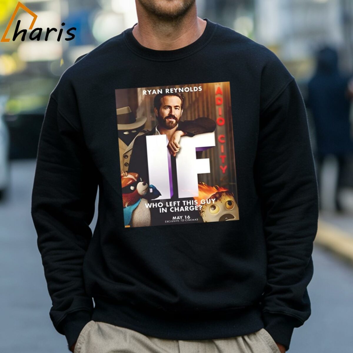 Ryan Reynolds IF Character Poster IF Movie T Shirt 4 Sweatshirt