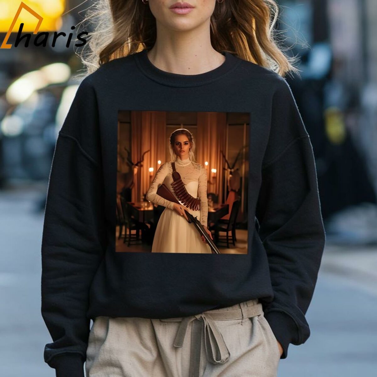 Samara Weaving Ready Or Not Movie Photo Shirt 3 Sweatshirt