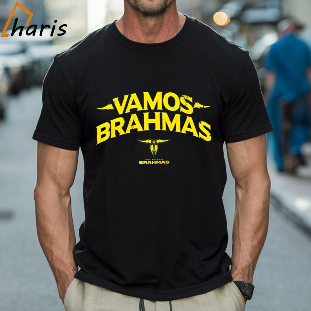 San Antonio Brahmas UFL Vamos Brahmas T-shirt