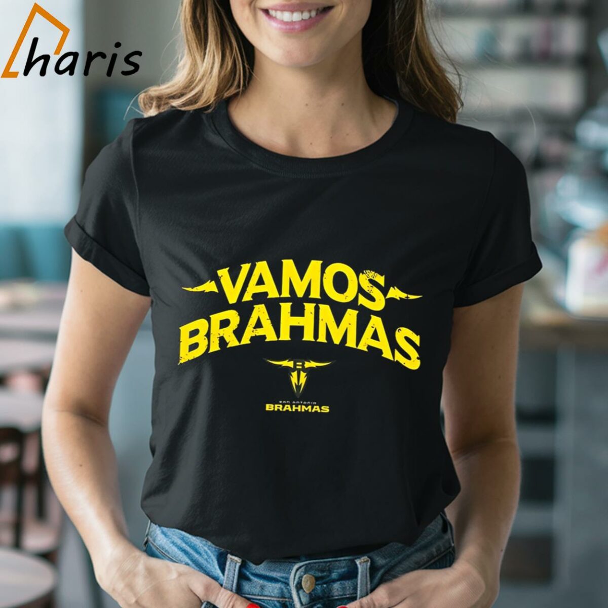 San Antonio Brahmas UFL Vamos Brahmas T shirt 2 Shirt