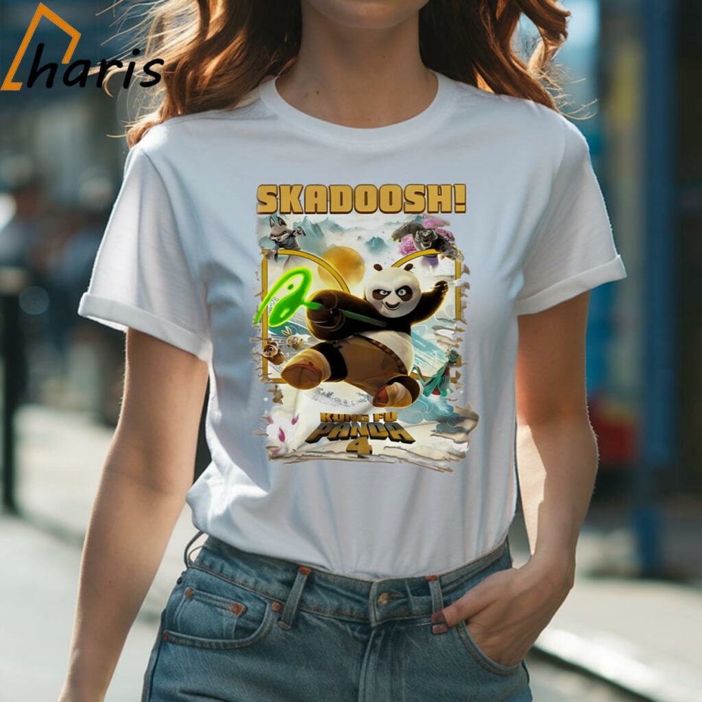Skadoosh Kung Fu Panda 4 Movie Shirt