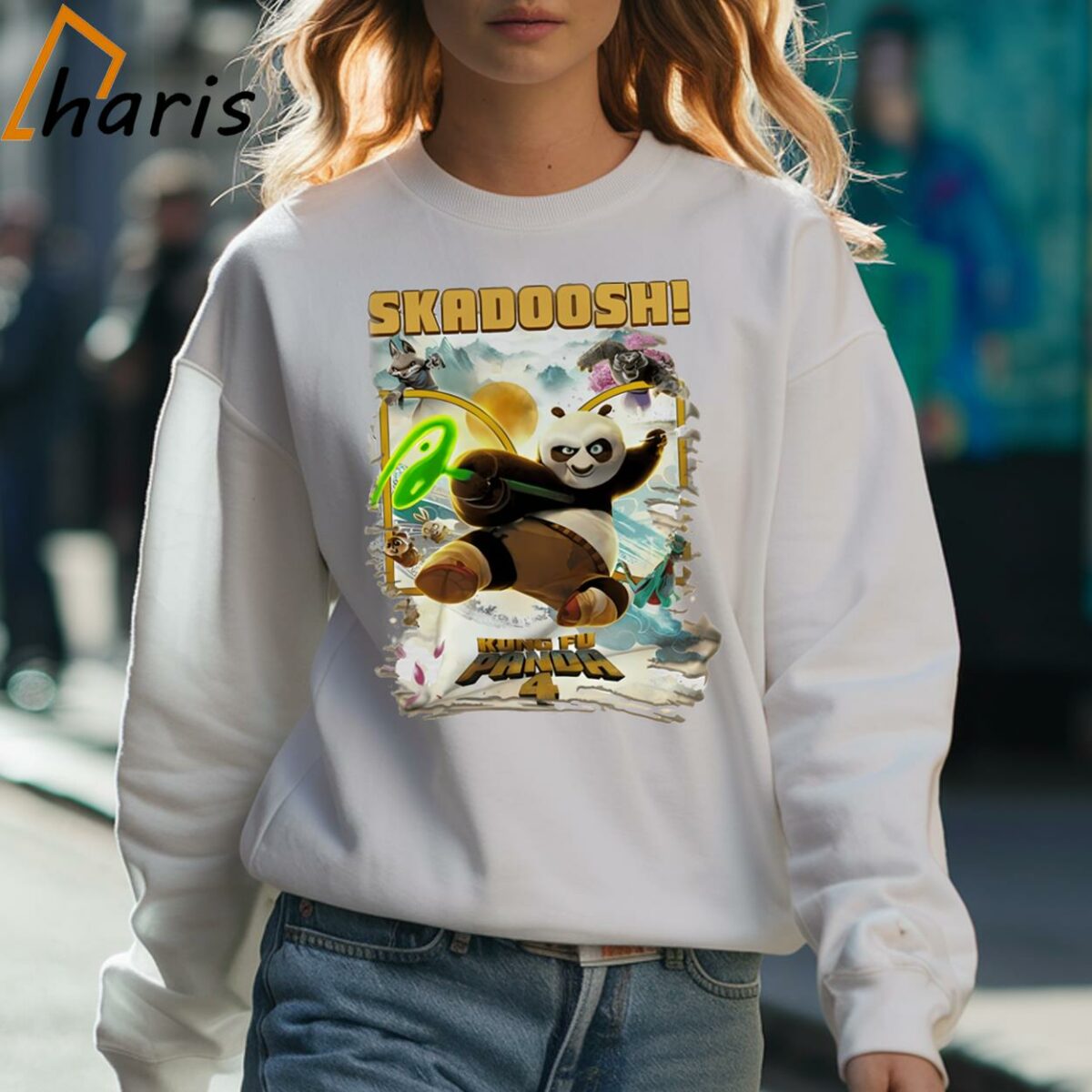 Skadoosh Kung Fu Panda 4 Movie Shirt 3 Sweatshirt
