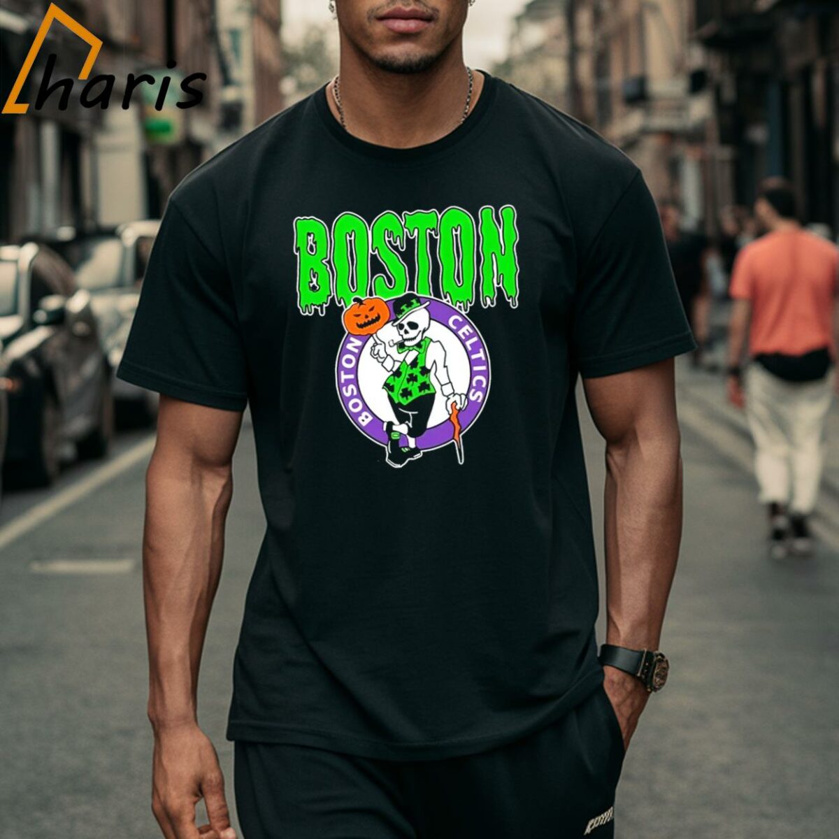 Skeleton Boston Celtics Halloween Shirt 2 Shirt