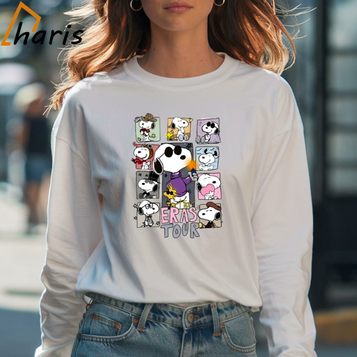 Snoopy Friends Eras Tour Shirt 4 Long sleeve shirt