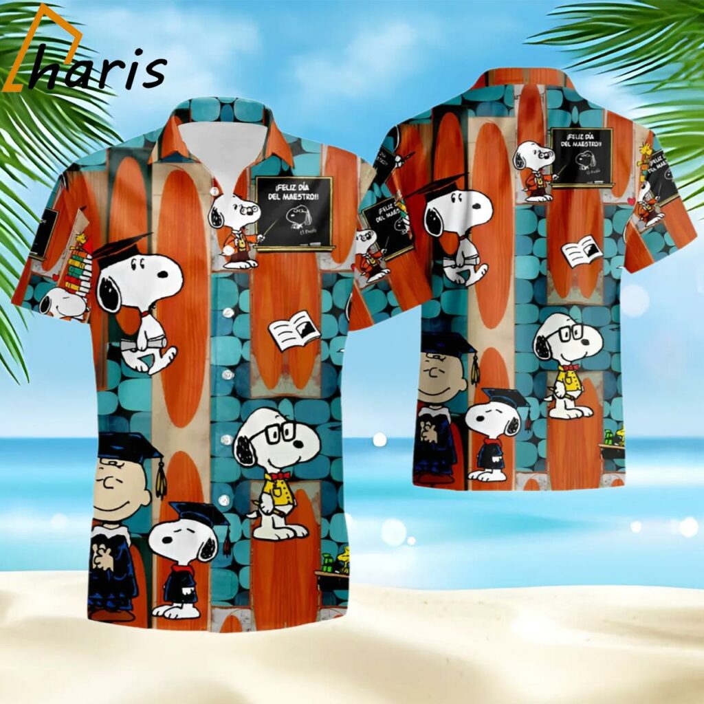 Snoopy Good Teacher Hawaiian Shirt