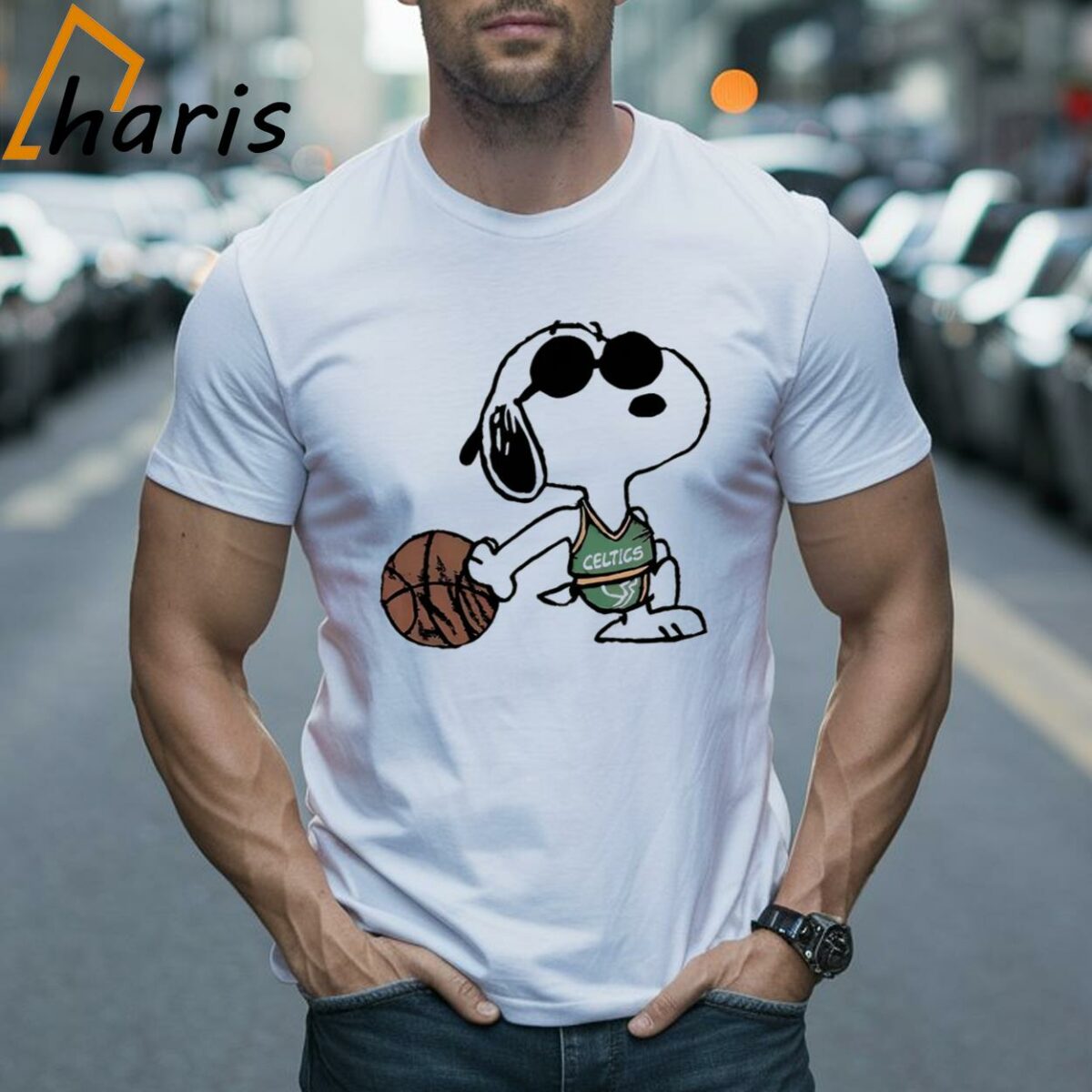 Snoopy NBA Boston Celtics Basketball Shirt 2 Shirt