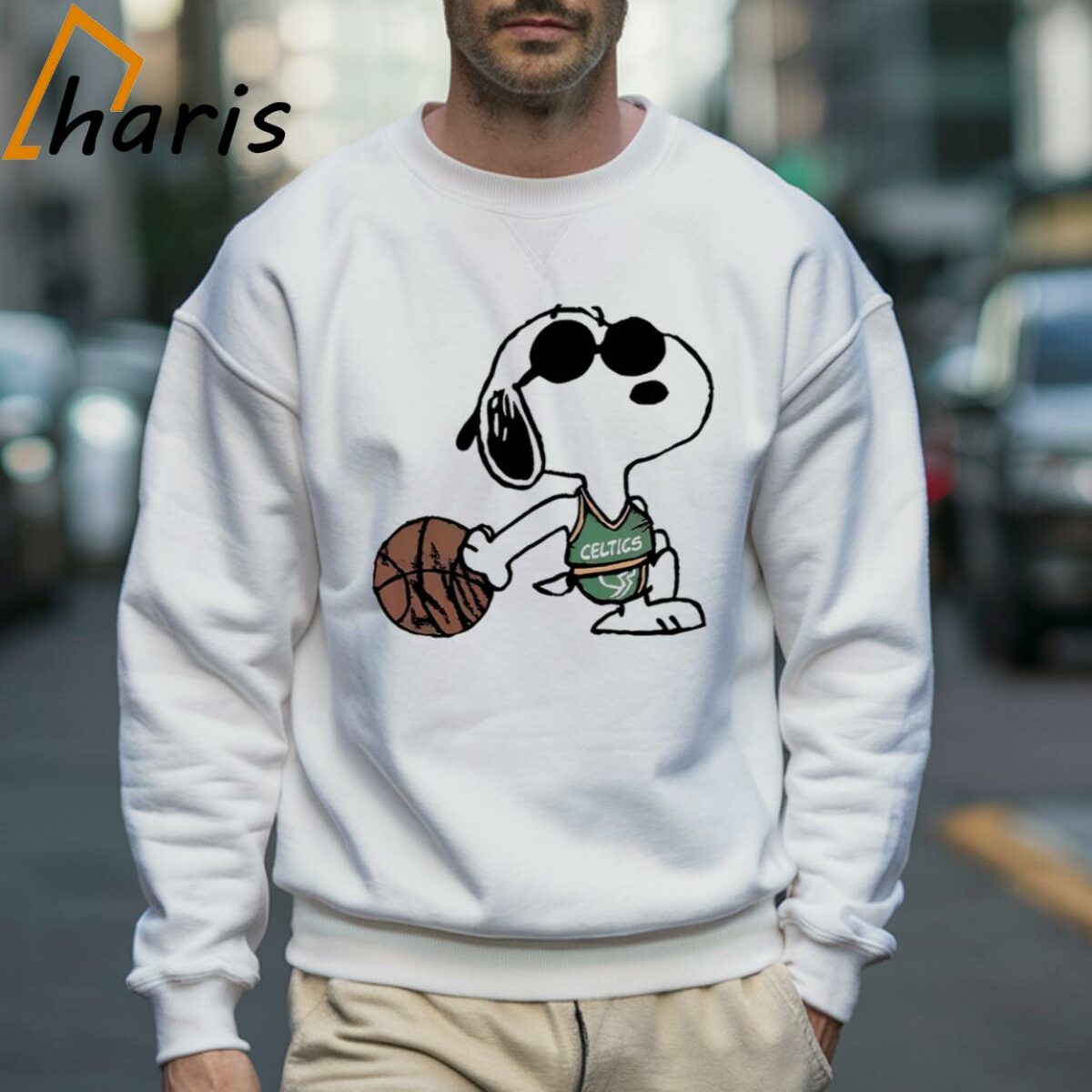 Snoopy NBA Boston Celtics Basketball Shirt 3 Sweatshirt
