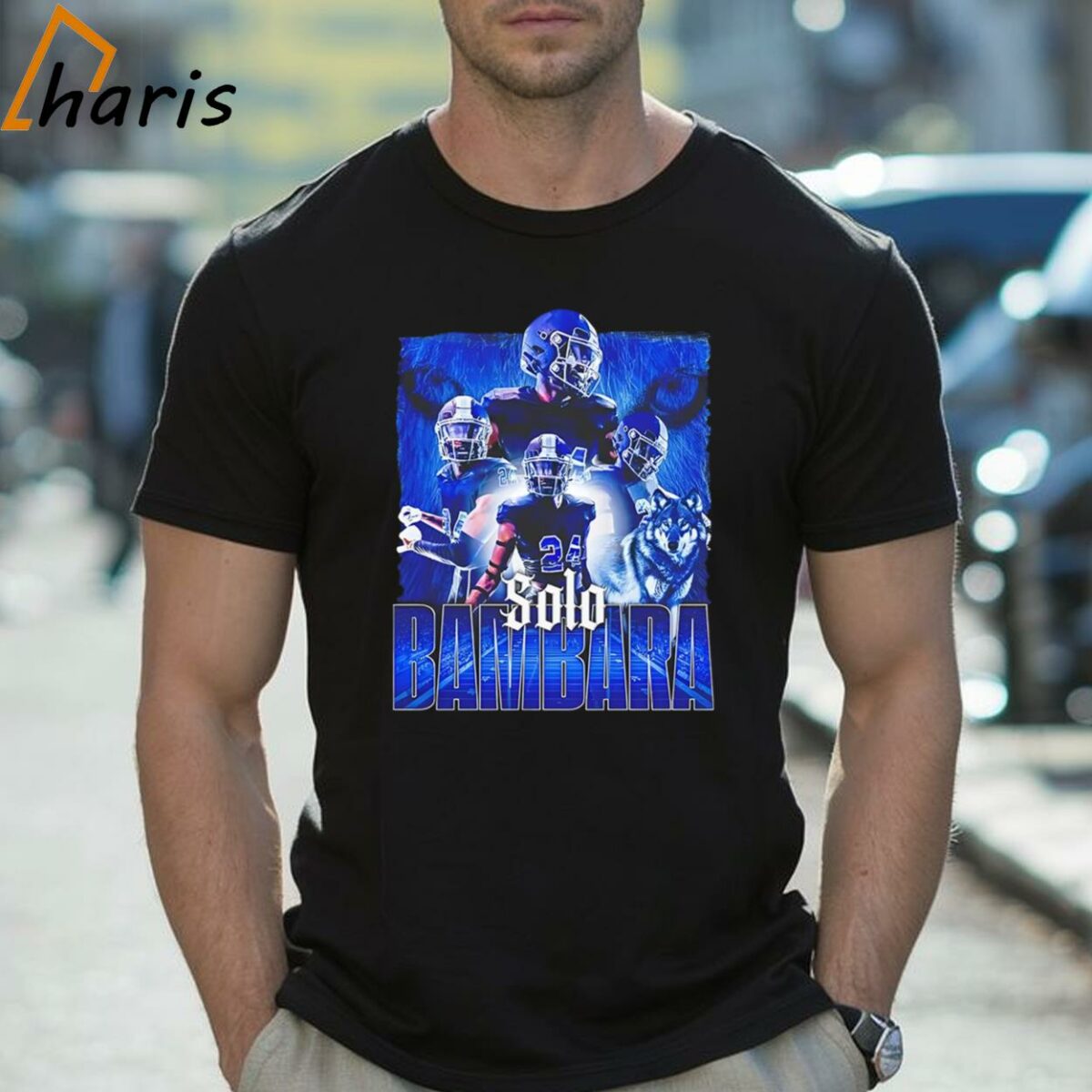 Solomanie Bambara Buffalo Bulls Graphics Shirt 2 Shirt