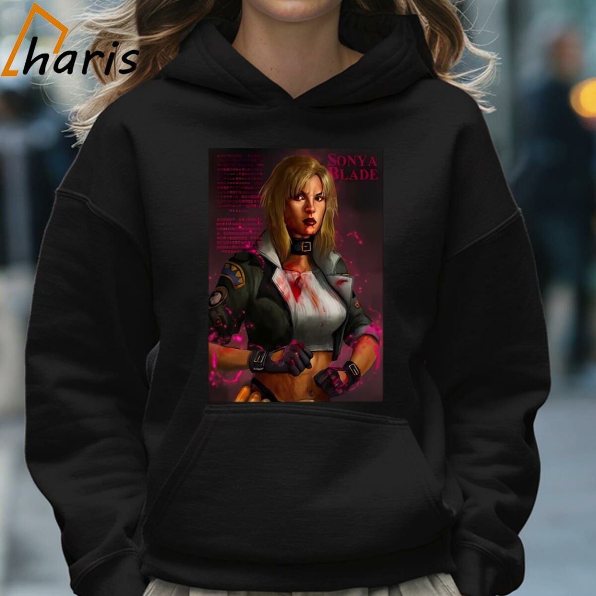 Sonya Blade From Mortal Kombat 1995 Movie T shirt 5 Hoodie