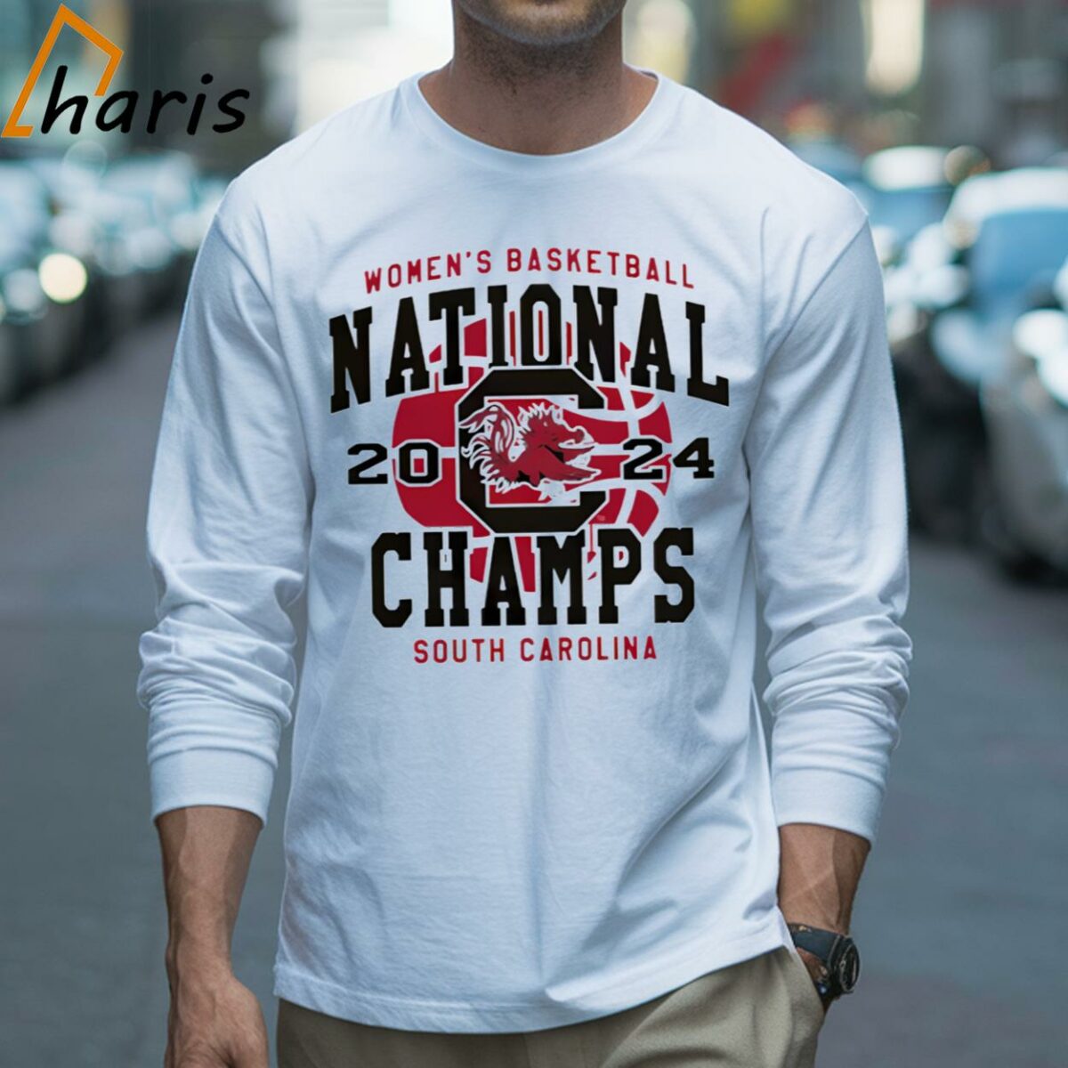 South Carolina Gamecocks Homefield 2024 NCAA Womens Basketball National Champions Shirt 3 Long sleeve shirt