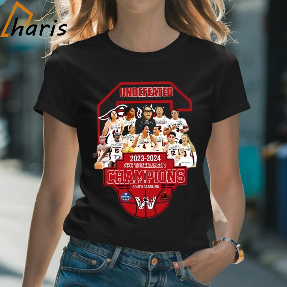 South Carolina Gamecocks NCAA Womens Basketball Tournament Champions 2023 2024 Shirt 2 Shirt