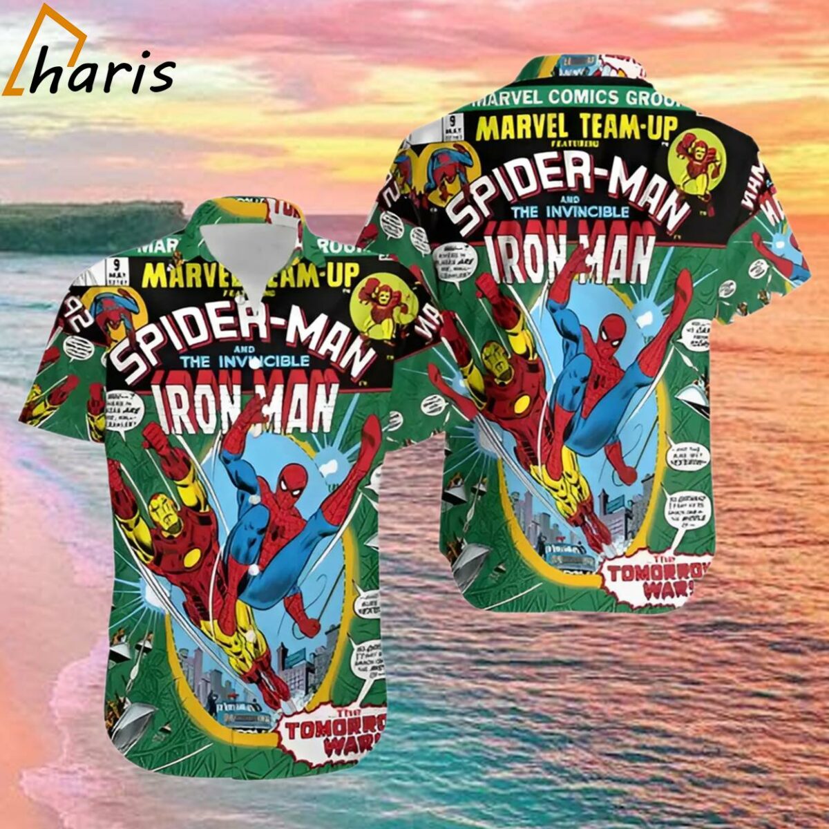 Spider Man Iron Man Best Marvel Shirts 1 1