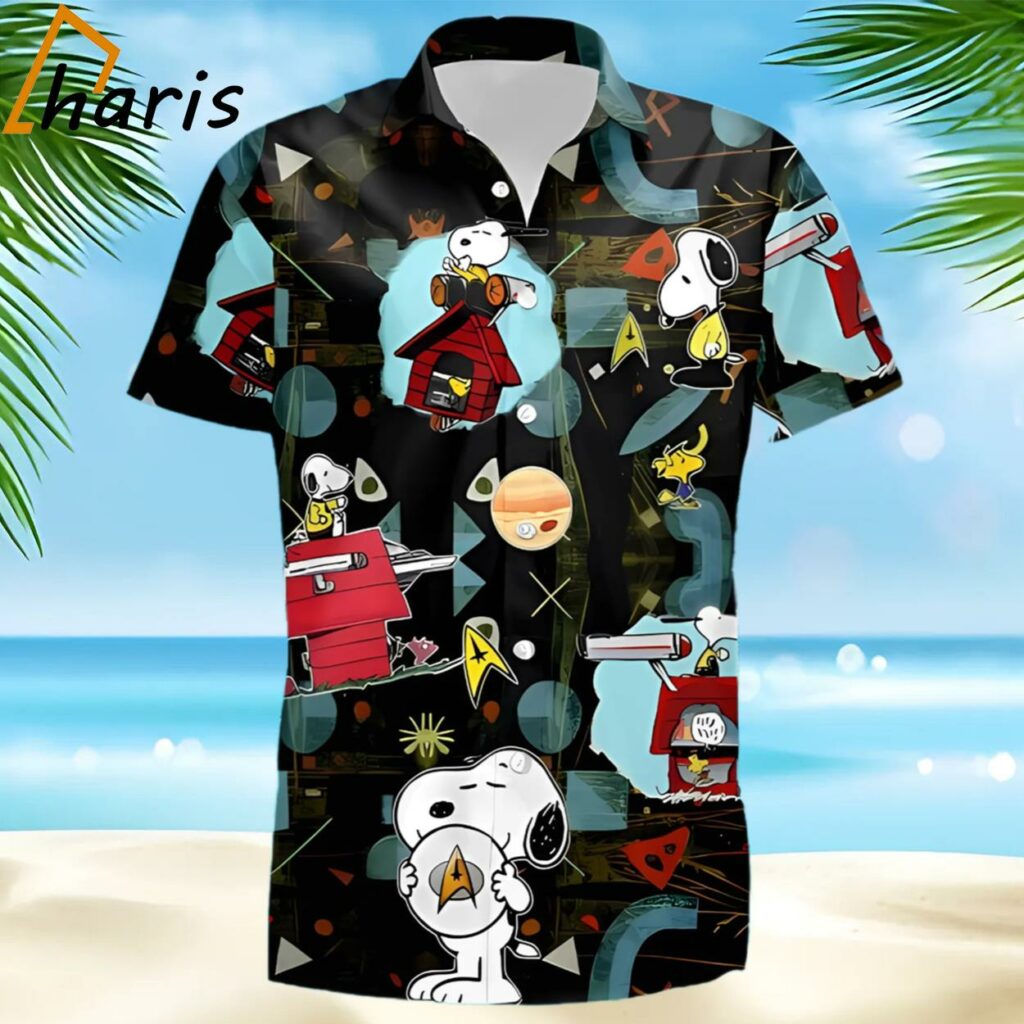 Star Trek Snoopy 3D Summer Hawaiian Shirt