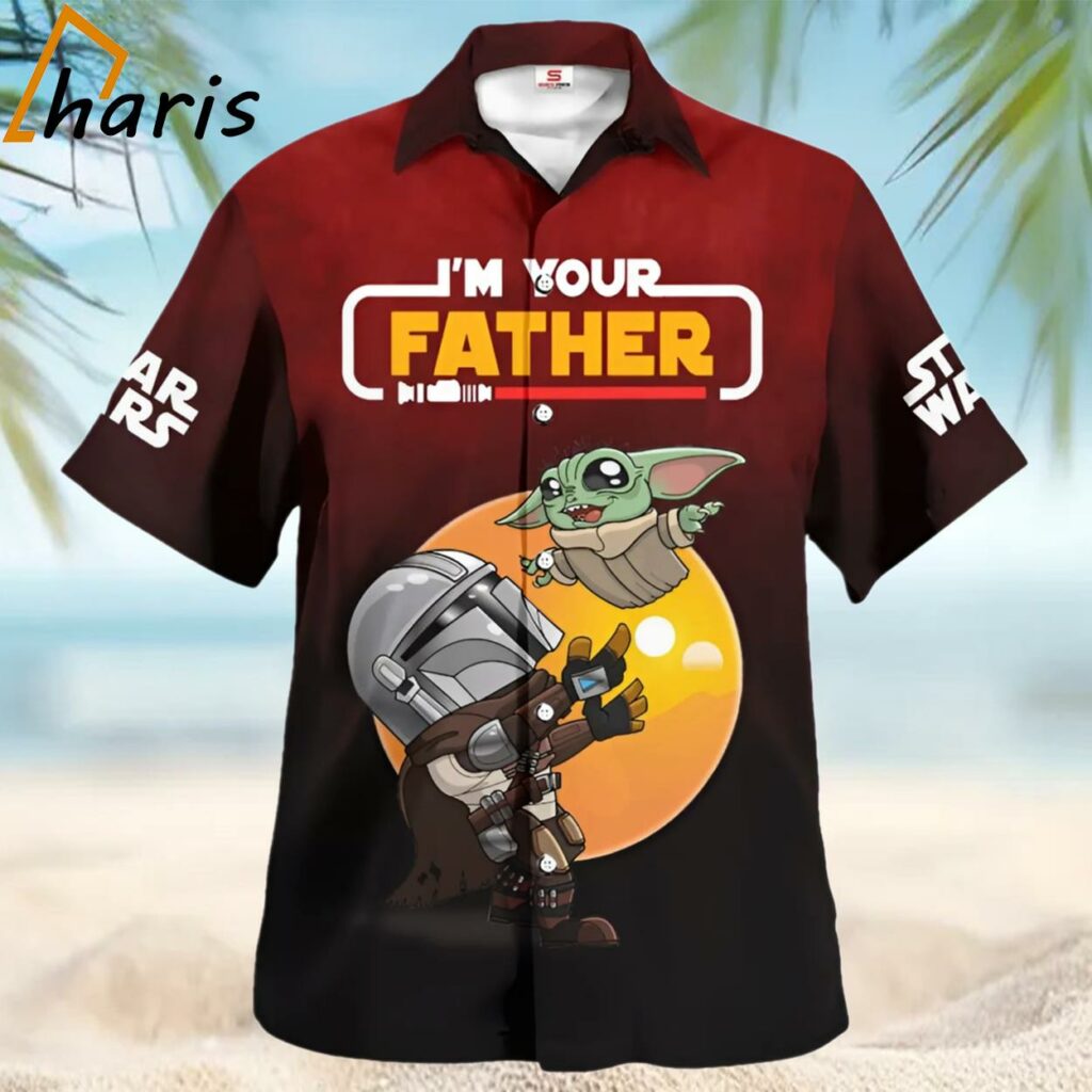 Star War I'm Your Father Best Dad In The Galaxy Father's Day Hawaiian Shirt