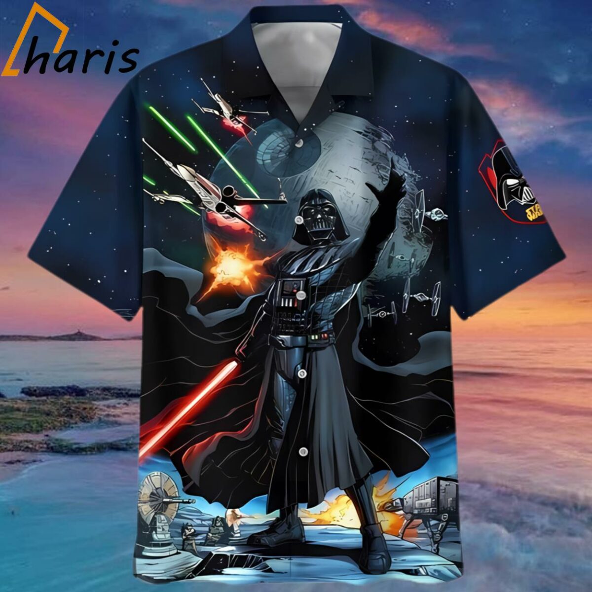 Star Wars Darth Vader 3D Hawaiian 1 1
