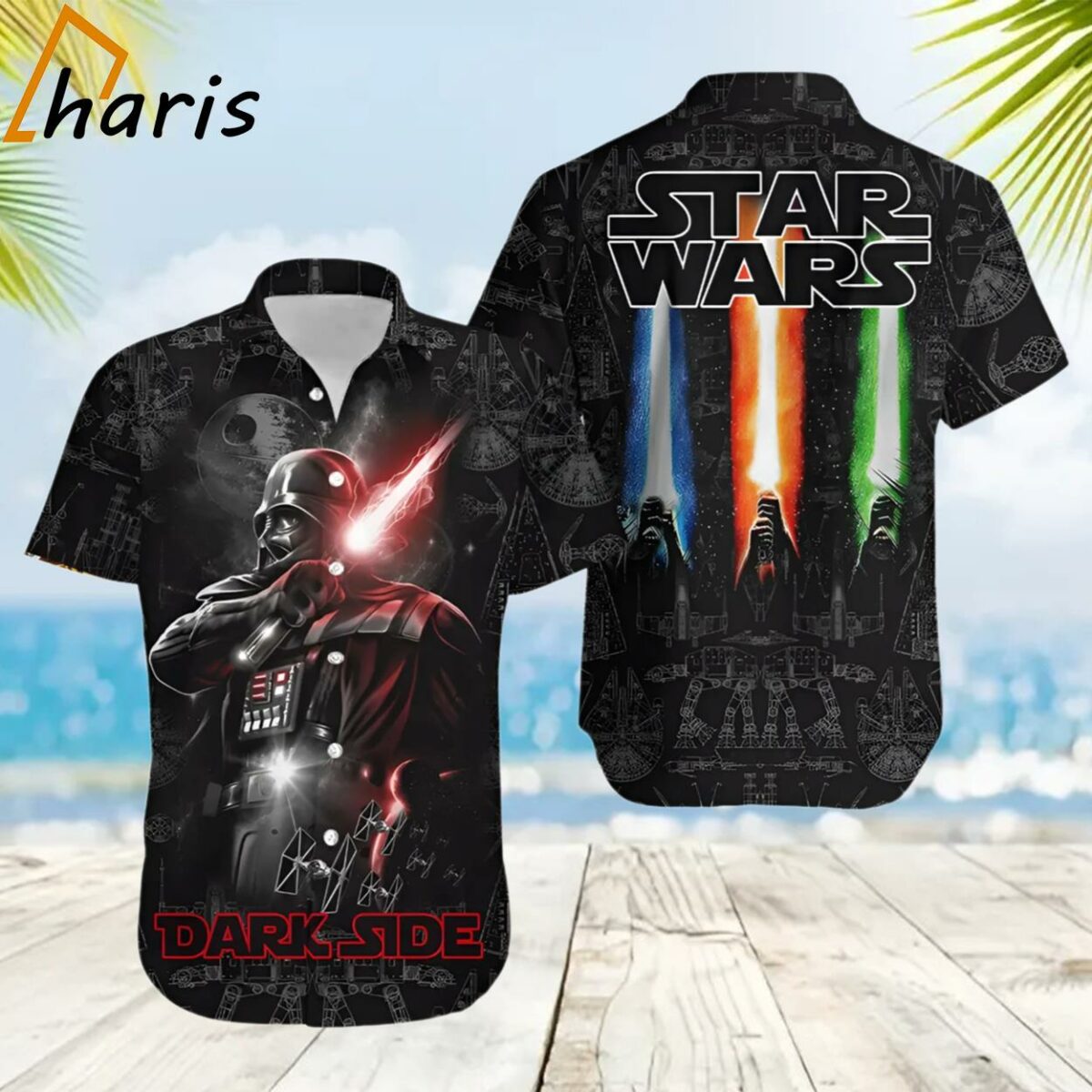Star Wars Darth Vader Dark Hawaiian Shirt 2 2