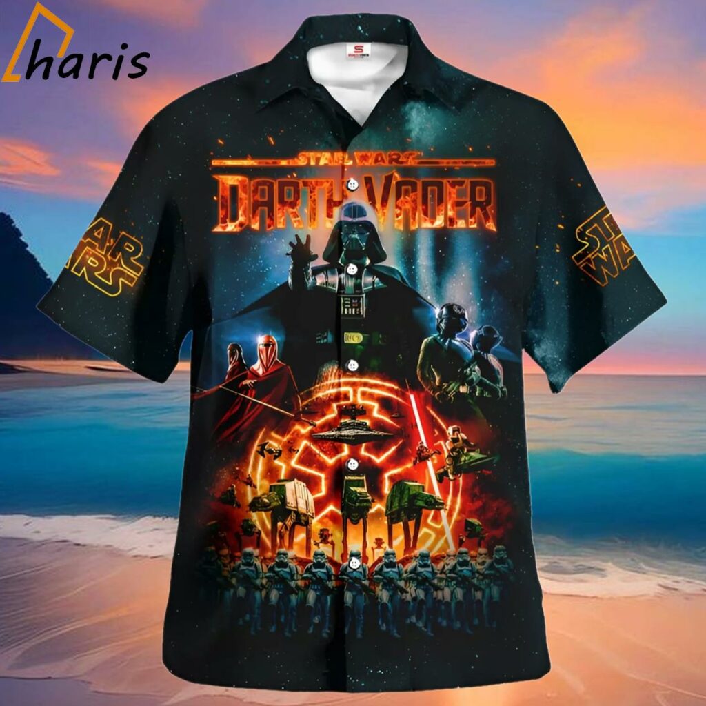 Star Wars Darth Vader Fire Hawaiian Shirt