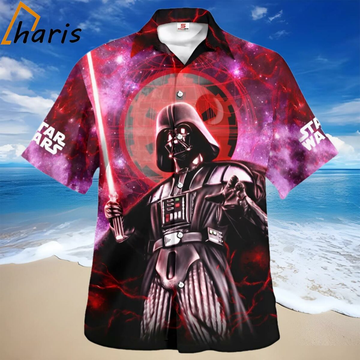 Star Wars Darth Vader Purple Hawaiian Shirt
