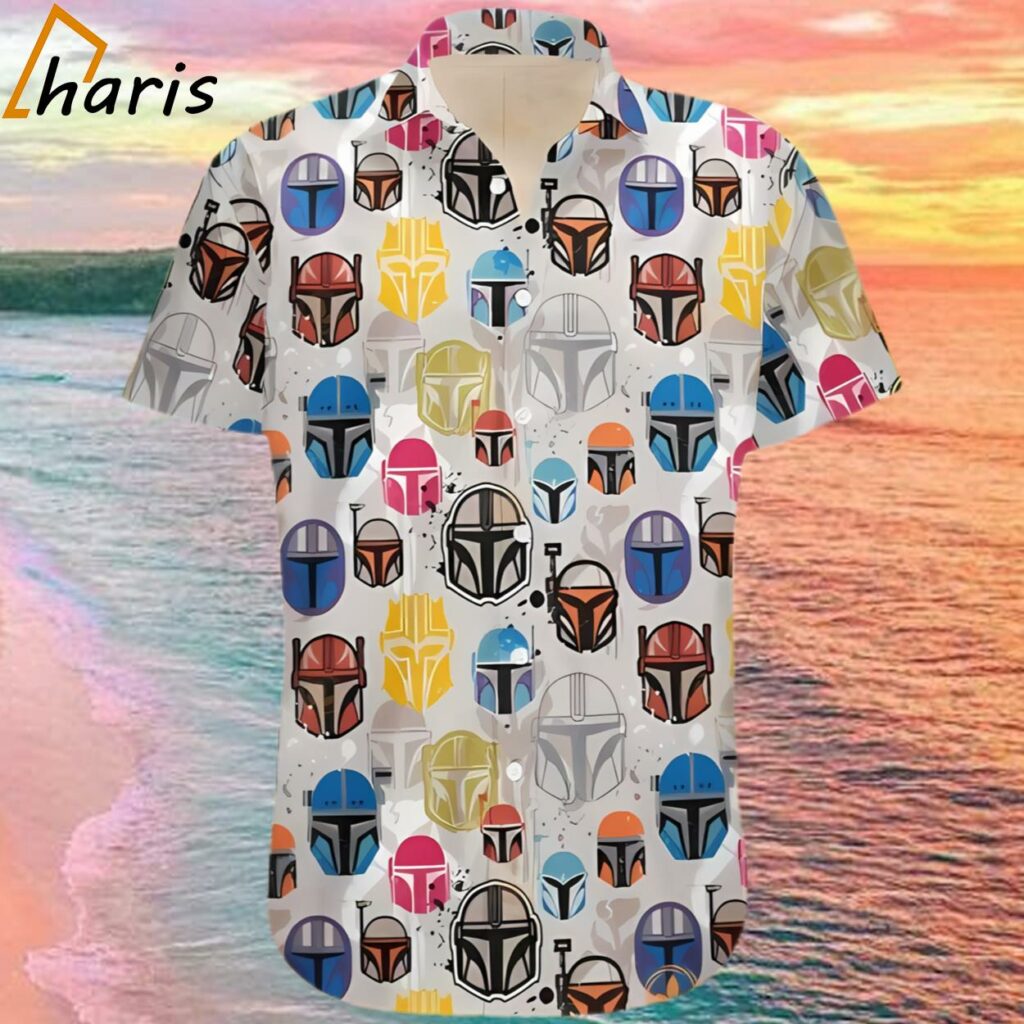 Star Wars Face Beach Hawaiian Shirt