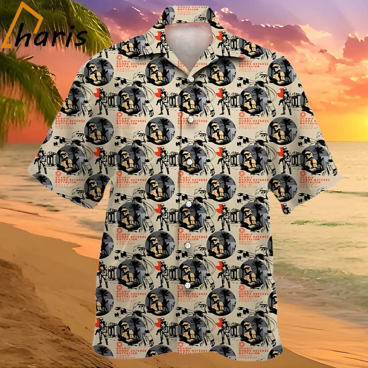 Star Wars Scarif Trooper Pattern Hawaiian Shirt 2 2