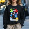 Stitch And Minnie Mouse Walts Dreamnation Celebrate Autism Awareness Disney Shirt 3 Sweatshirt