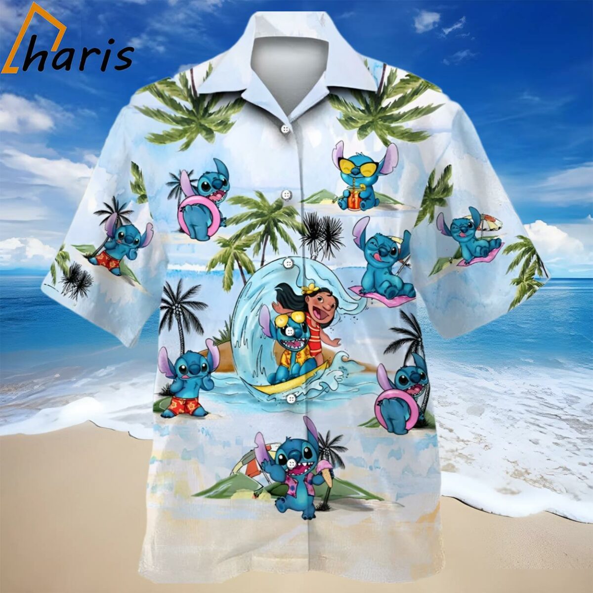 Stitch Lilo Hawaiian Shirt Lilo And Stitch Gift 1 1